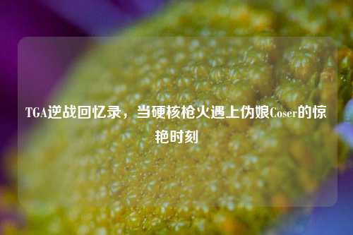 TGA逆战回忆录,当硬核枪火遇上伪娘Coser的惊艳时刻