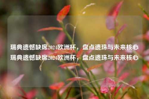 瑞典遗憾缺席2024欧洲杯,盘点遗珠与未来核心瑞典遗憾缺席2024欧洲杯,盘点遗珠与未来核心