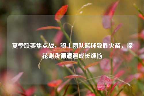 夏季联赛焦点战,骑士团队篮球致胜火箭,探花谢泼德遭遇成长烦恼